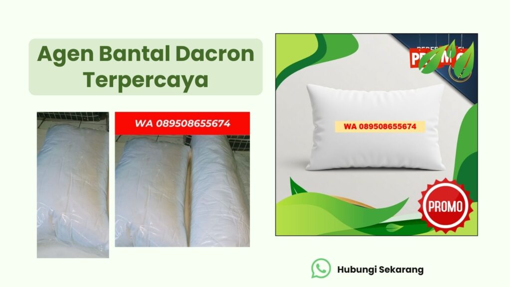 Agen Bantal Dacron