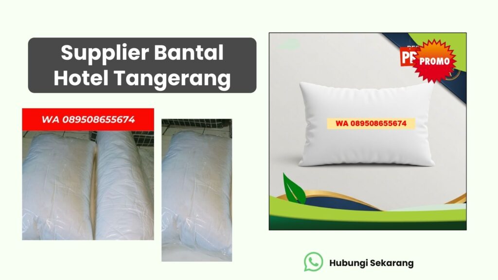Supplier Bantal Hotel Tangerang